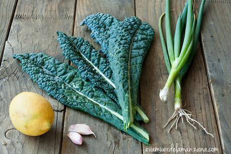 Ingredientes chips de kale