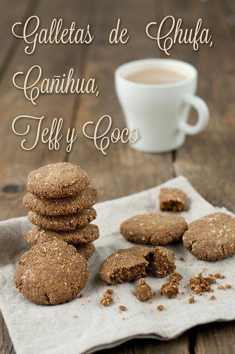 Receta: Galletas de Chufa, Cañihua, Teff y Coco