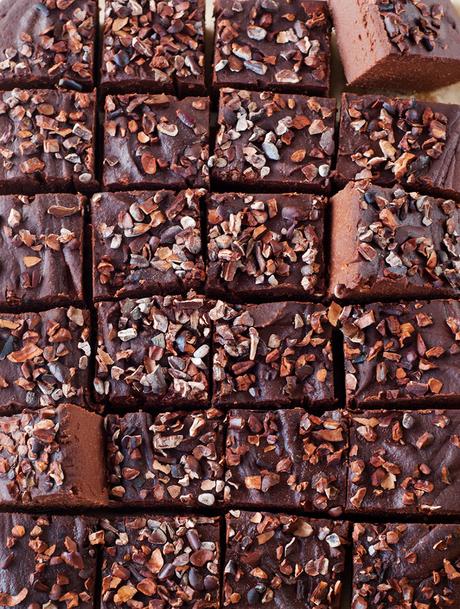 Fudge de chocolate sin lácteos, sin azúcar refinado