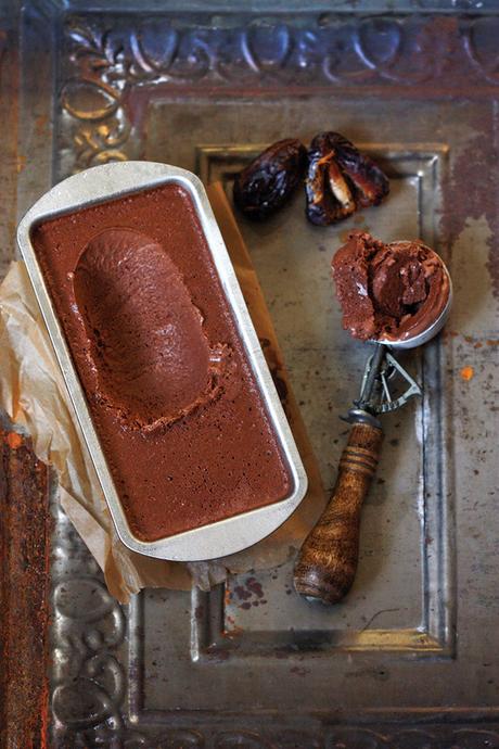 Helado de Chocolate y Dátil