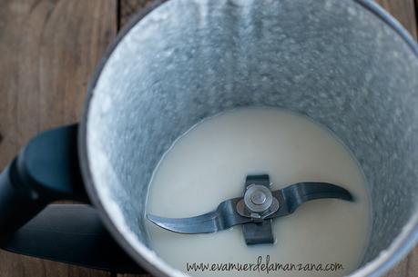 Manteca de coco en thermomix - después Manteca de coco en thermomix - después