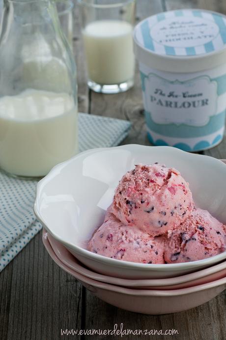 Receta de helado de leche cruda, sin azúcar refinado