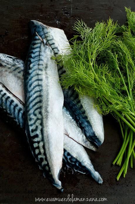 Receta caballa marinada