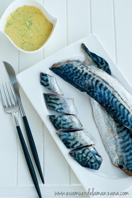 Receta gravad lax de caballa