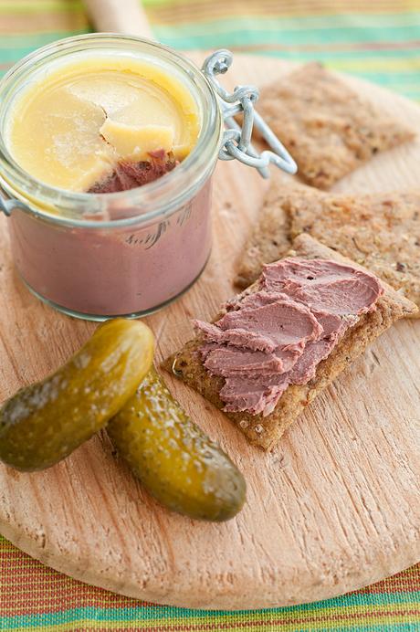 Paté cremoso de higaditos de pollo