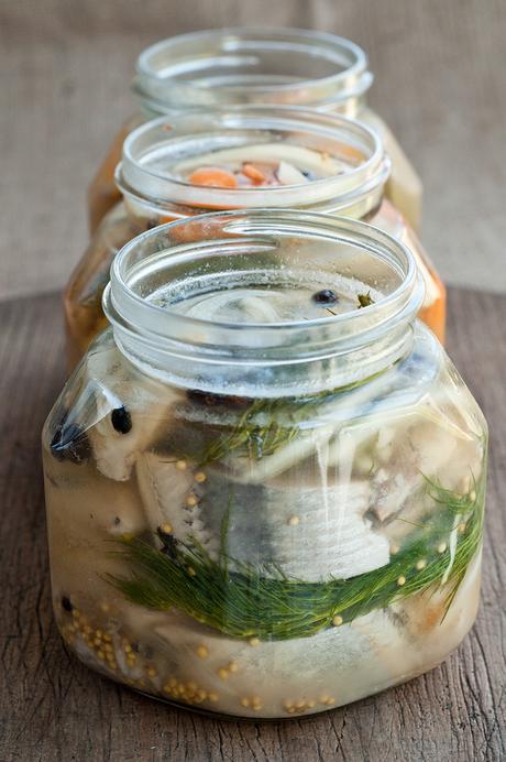 Receta arenques encurtidos paleo