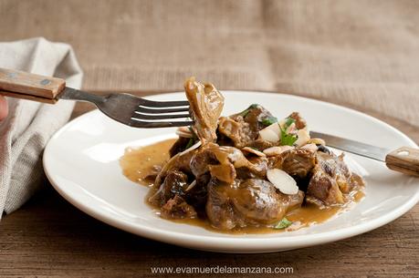 Receta de mollejas de pollo sin gluten