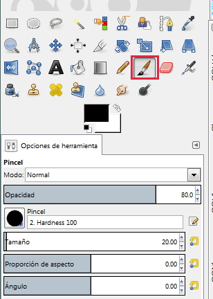 Crea un pincel de efecto confeti con Gimp