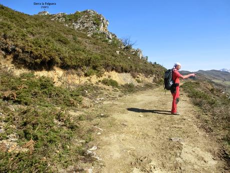 Por la vertiente allerana del Cordal de Longalendo