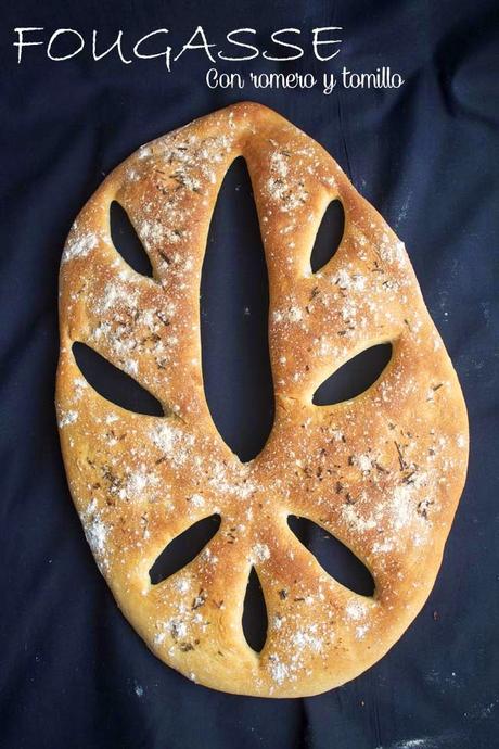 Fougasse con romero y tomillo - Bake the World