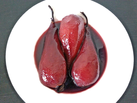 Peras al vino tinto Peras al vino tinto