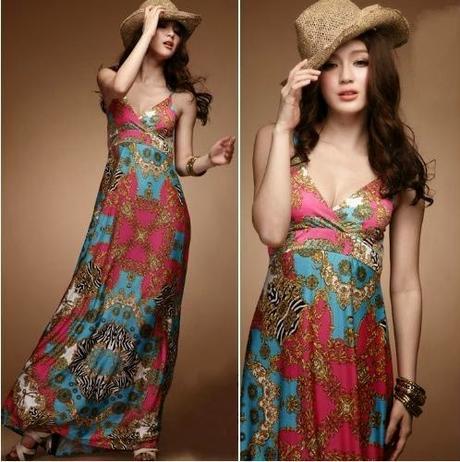 VESTIDOS CASUALES LARGOS COLECCIÓN 2015