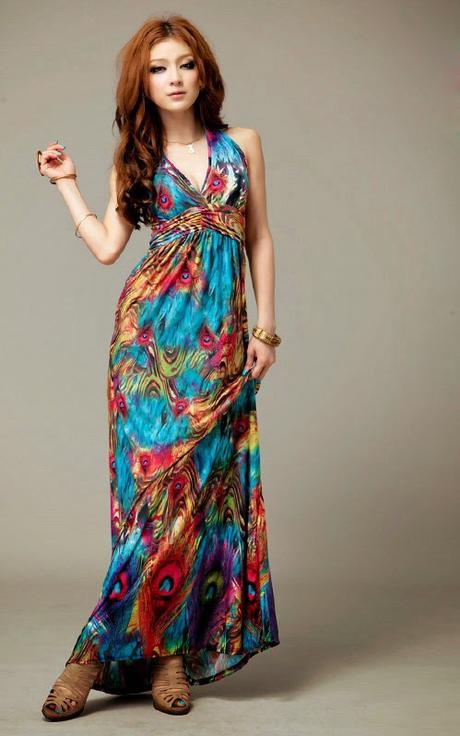 VESTIDOS CASUALES LARGOS COLECCIÓN 2015