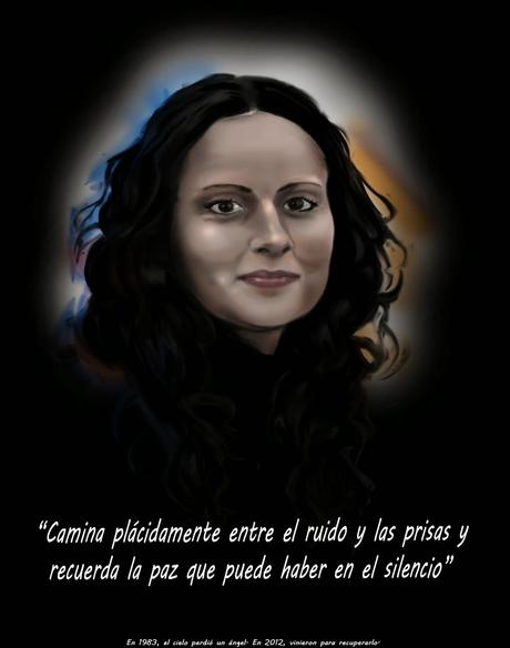 Retrato en técnica digital
