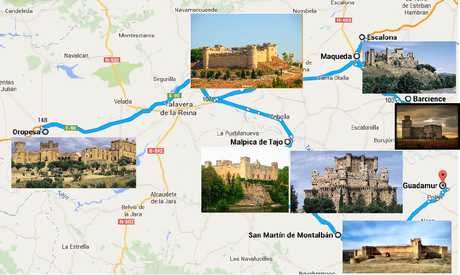 Ruta Oeste de los Castillos de Toledo