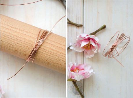 DIY:  Servilleteros florales