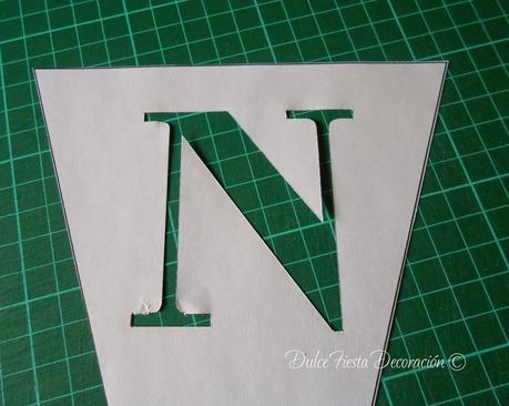 Diy Guirnalda de arpillera Candy Bar Diy Guirnalda de arpillera Candy Bar