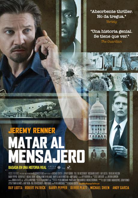 Tráiler y cartel de “Maten al Mensajero”. Estreno en cines de Chile, 23 de Abril de 2015