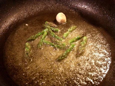 Espaguetis con cigalas y espárragos espaguetiscigalasesparragos2