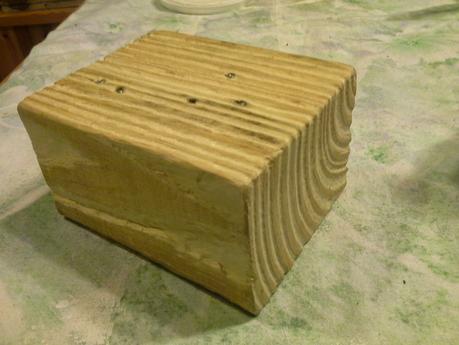 Lámpara con pale y lana