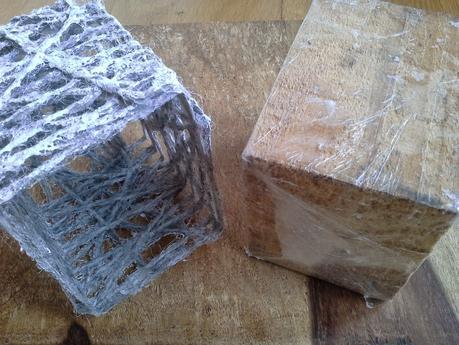 Lámpara con pale y lana