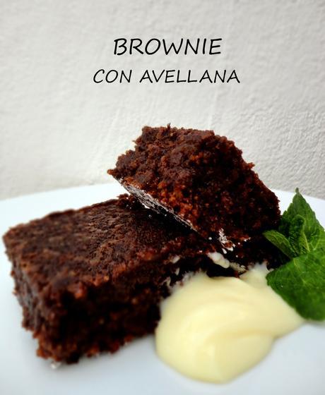 Brownie de Chocolate y Avellana (sin harina)