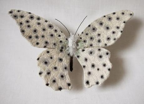 Yumi Okita, mariposas textiles