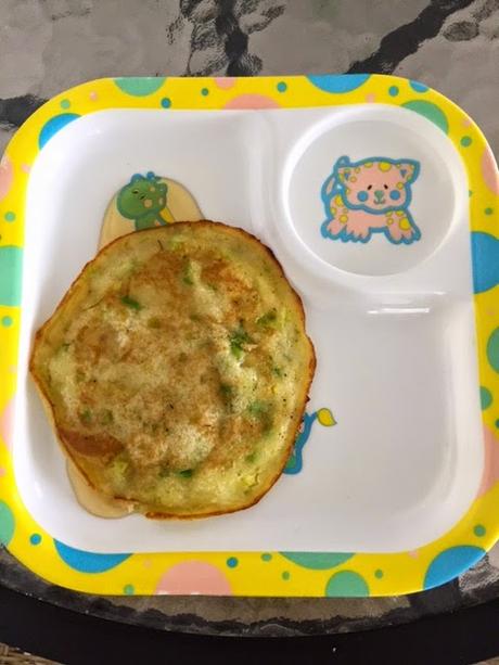 Pancake de Guineo y Aguacate