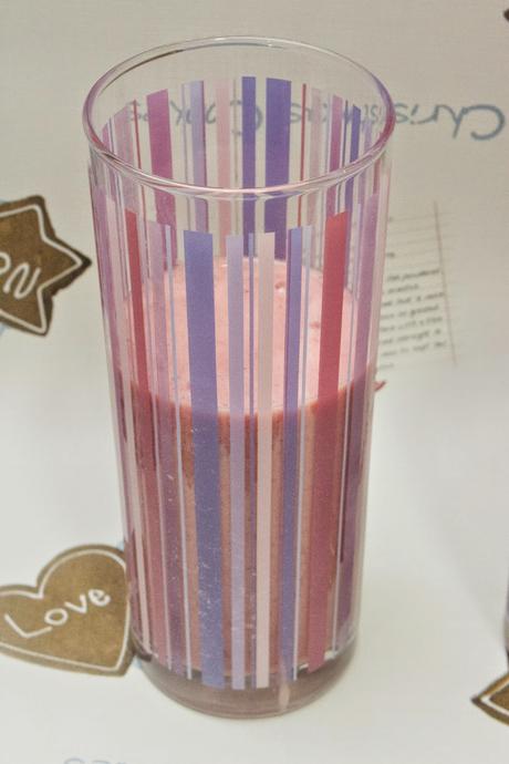 Batido de fresa, plátano y naranja Asaltablog