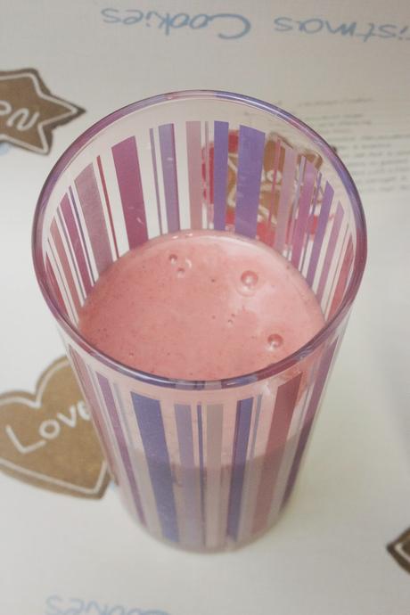 Batido de fresa, plátano y naranja Asaltablog