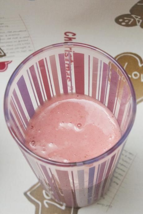 Batido de fresa, plátano y naranja Asaltablog