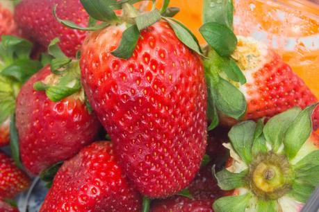 Batido de fresa, plátano y naranja Asaltablog