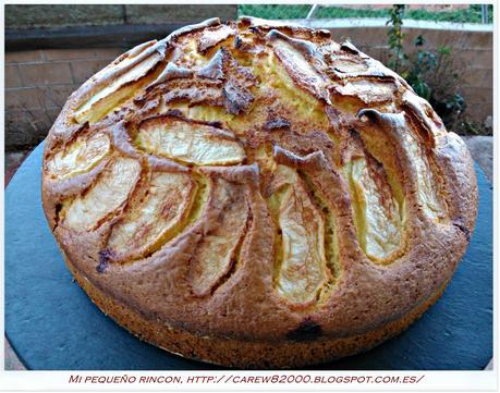 Bizcocho de manzana sin gluten Bizcocho de manzana sin gluten