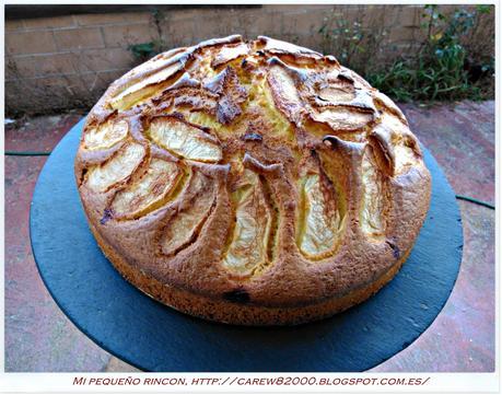 Bizcocho de manzana sin gluten Bizcocho de manzana sin gluten