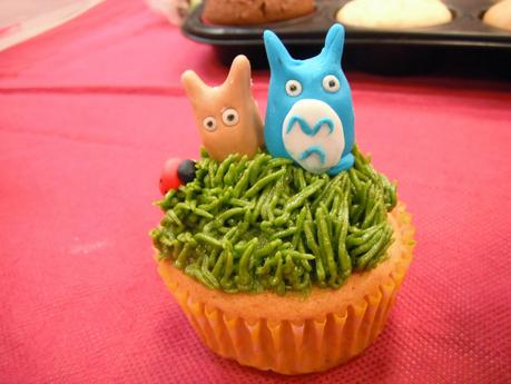 Curso de cupcakes de Totoro