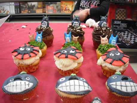 Curso de cupcakes de Totoro