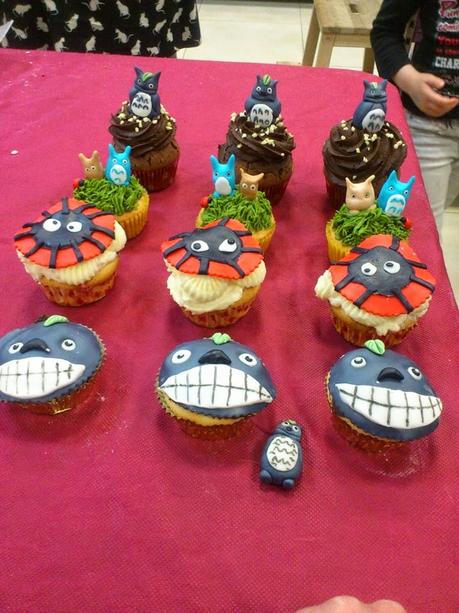 Curso de cupcakes de Totoro