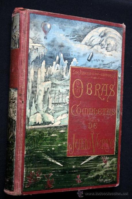 1880c Julio VERNE - OBRAS COMPLETAS - Tomo 4 - ORIGINAL - Obra MUY BUSCADA !! (Libros antiguos (hasta 1936), raros y curiosos - Literatura - Narrativa - Clásicos)
