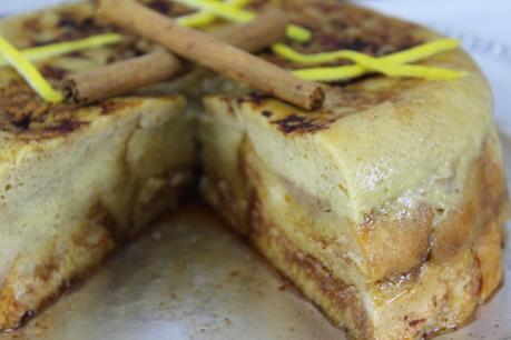 Torta de torrijas olla GM