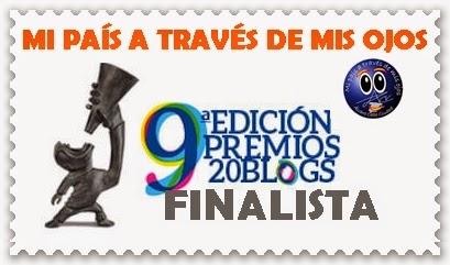 Soy finalista de los Premios 20 Blogs 2014