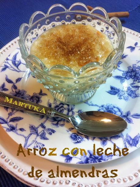 Arroz Con Leche De Almendras Con Aroma A Mandarina