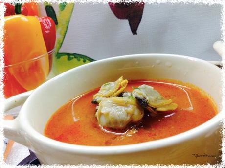 Sopa de almejas