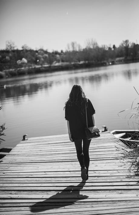 street style barbara crespo kimono jacket wild love hakei tshirt laguna de las madres madrid fashion blogger outfit blog de moda