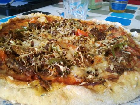 Pizza de Curry