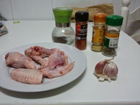 Alitas picantes