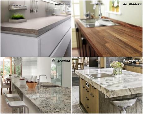 TIPOS DE ENCIMERAS PARA TU COCINA