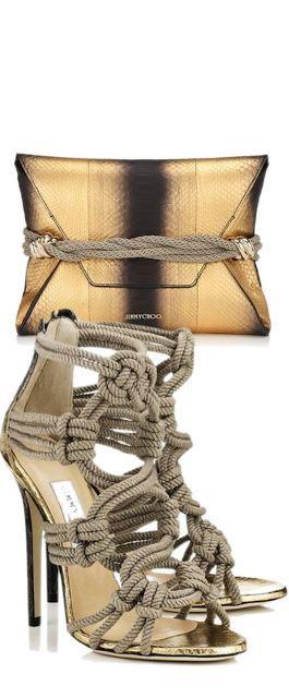 La cuerda invade ropa y complementos cuerda Jimmy Choo