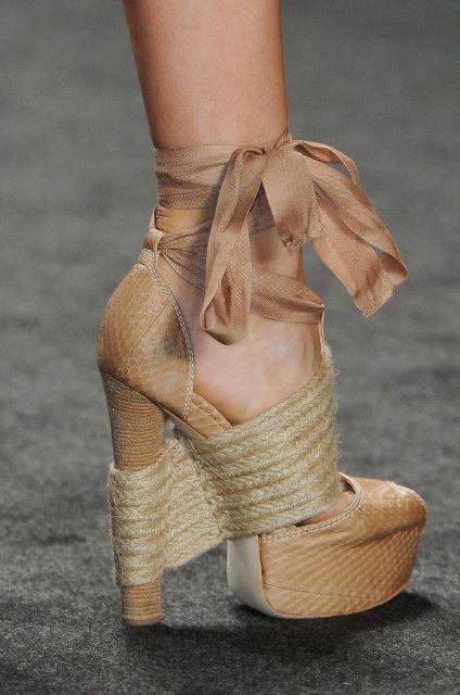 La cuerda invade ropa y complementos cuerda zapatos de tacón