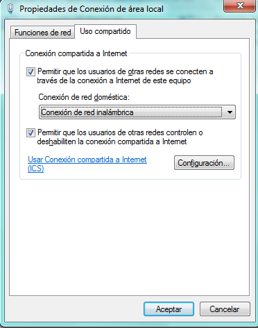 Crear un punto de acceso wifi con PC