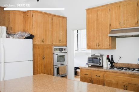 ANTES Y DESPUES DE UNA COCINA PASADA DE MODA